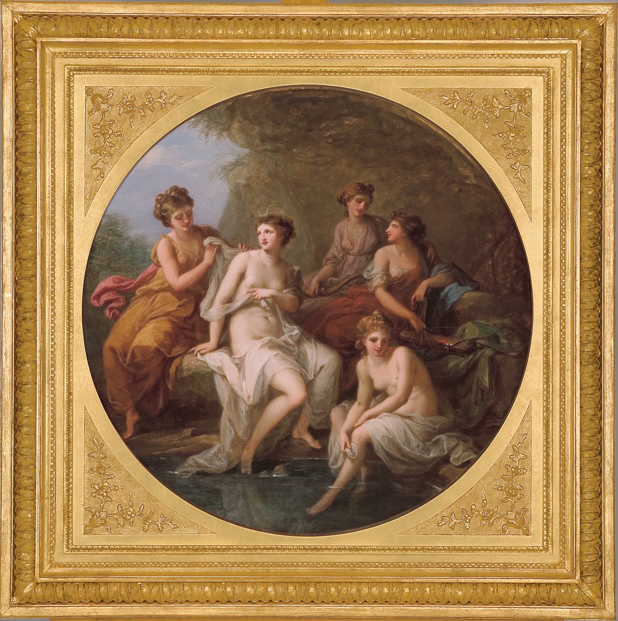 Diane et ses nymphes se baignant - Angelica Kauffmann
