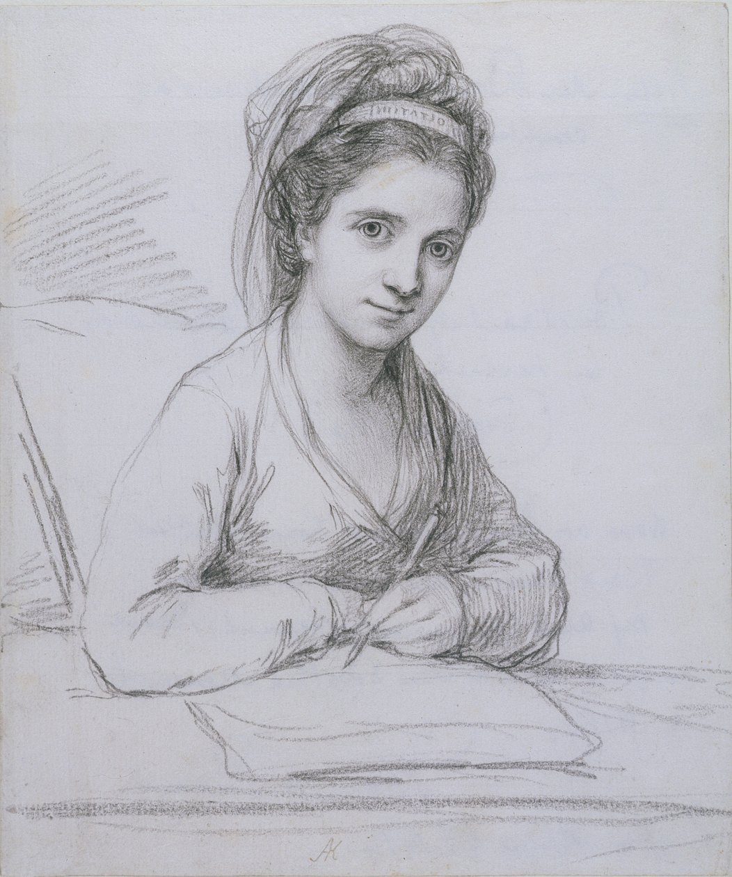 Autoportrait - Angelica Kauffmann