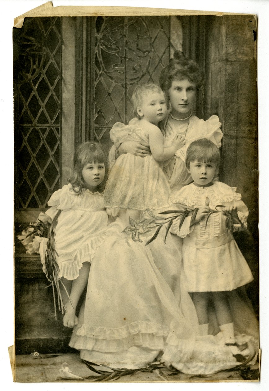 La duchesse Evelyn et trois enfants - Thomas Kelly