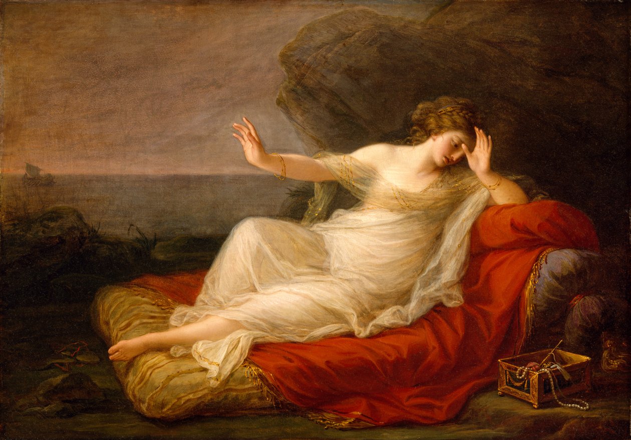 Ariane abandonnée par Thésée sur Naxos, 1774 - Angelica Kauffmann