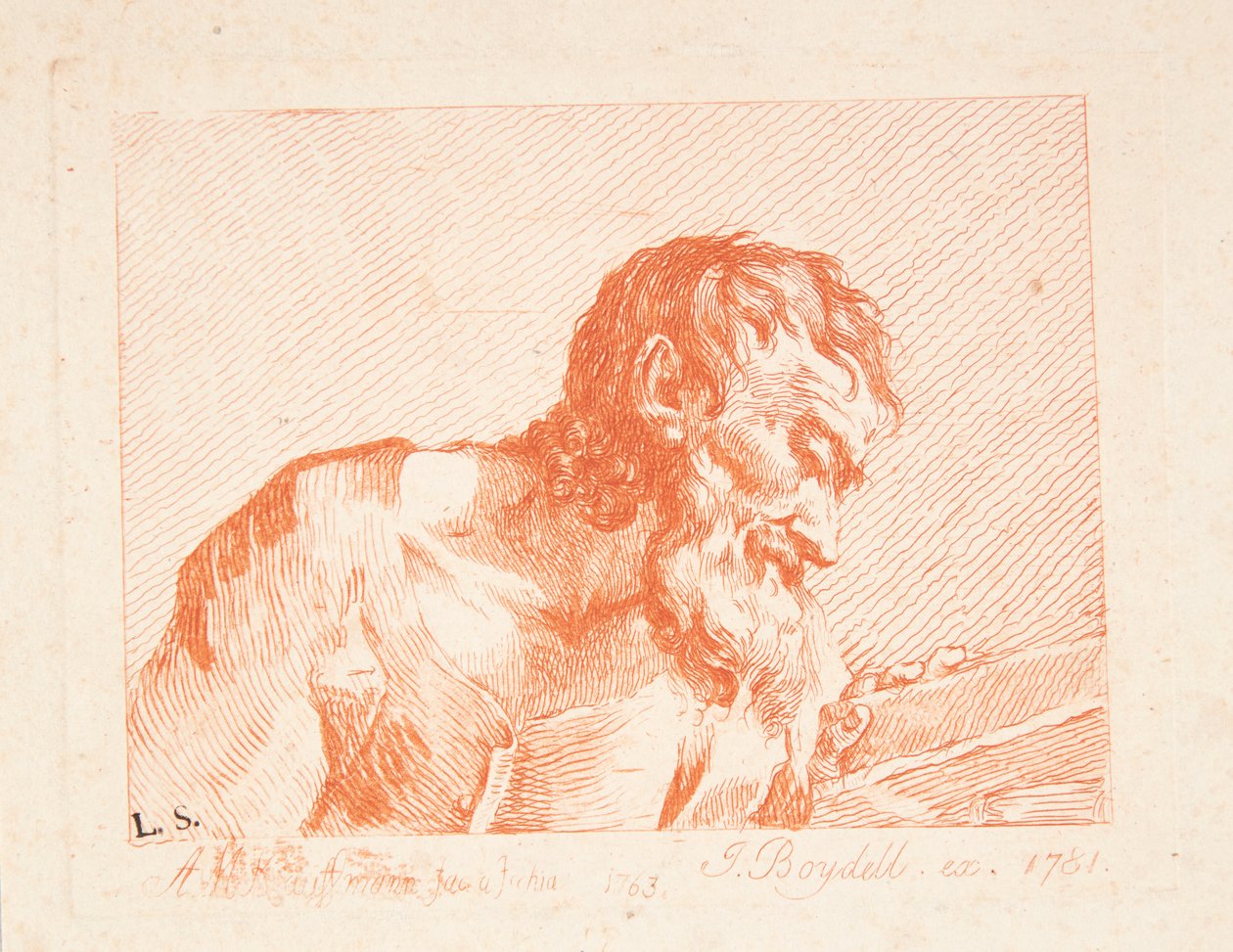 Der lesende alte Mann - Angelica Kauffmann