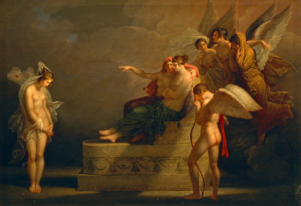 Légende de Cupidon et Psyché - Angelica Kauffmann