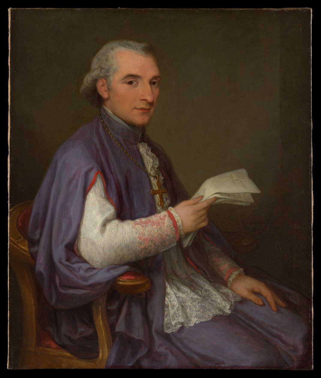 Monseigneur Giuseppe Spina (1756–1828) - Angelica Kauffmann