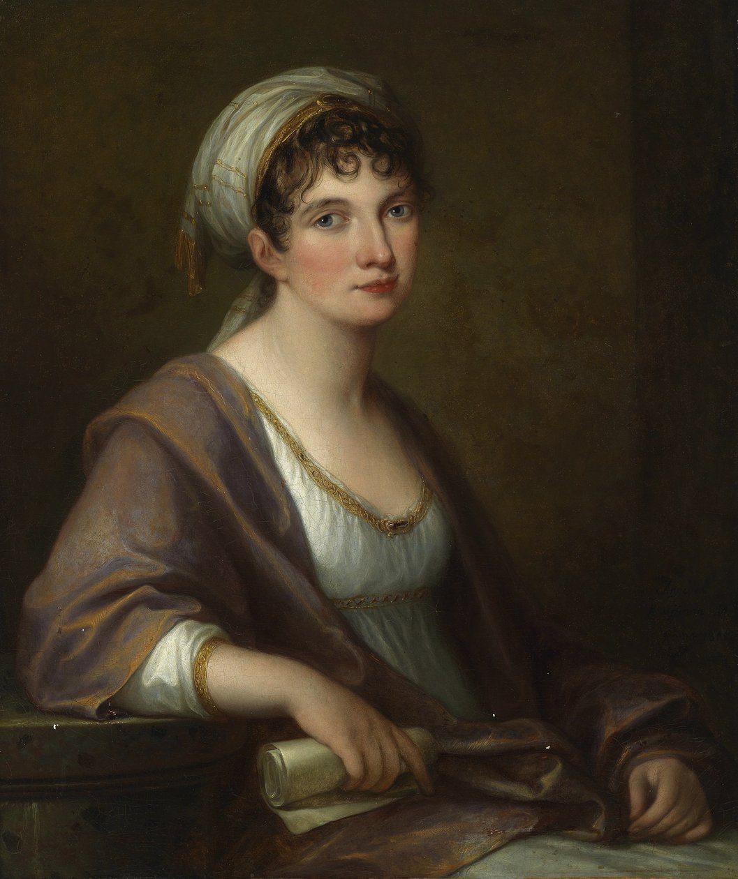 Portrait de la princesse Franziska von Kaunitz-Rietberg, née comtesse Ungnad von Weissenwolf, 1805 - Angelica Kauffmann