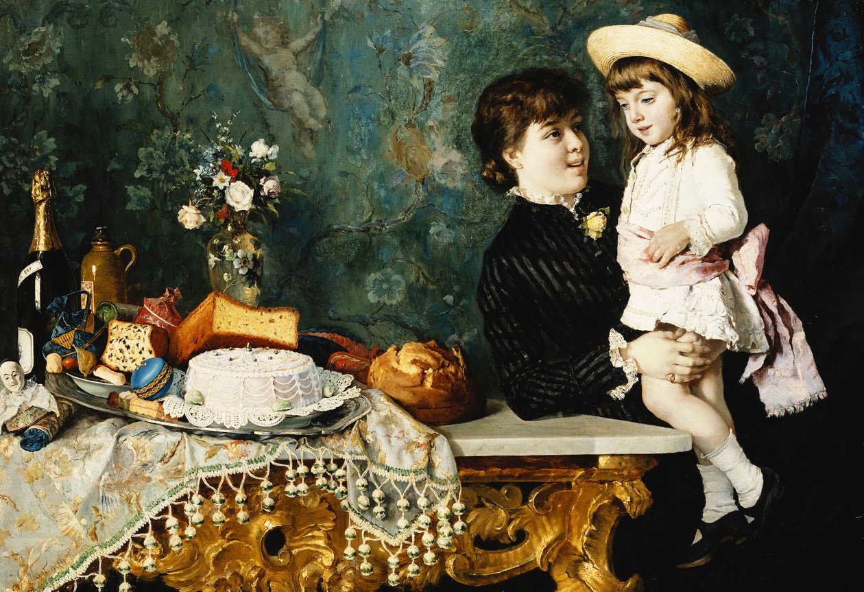 Préparatifs pour la fête - Angelo Martinetti