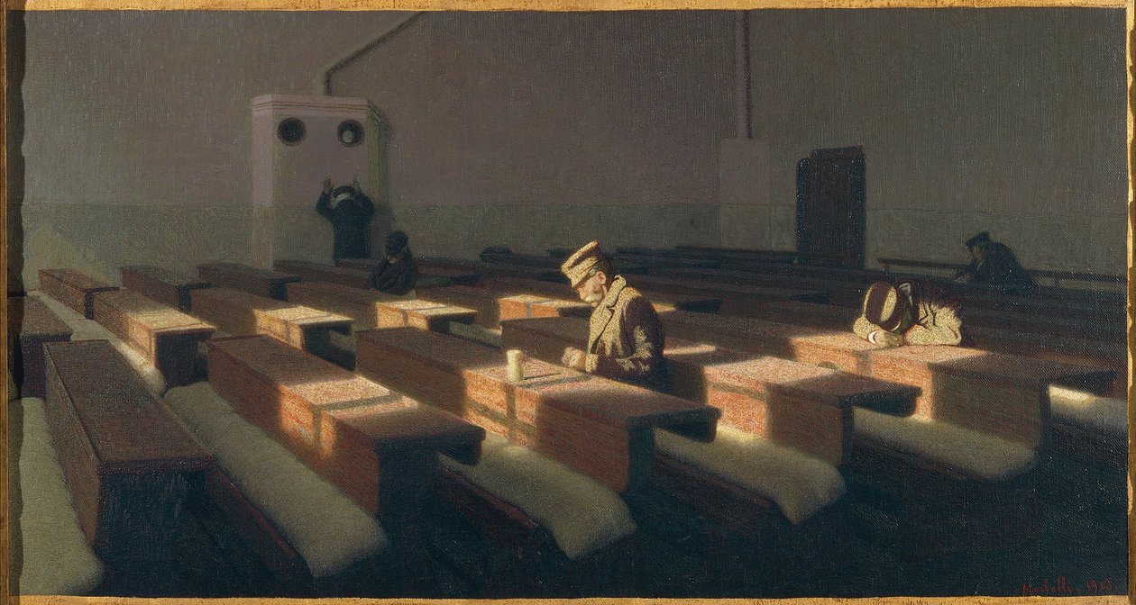 Italie, Venise, Le Noël de ceux qui restent - Angelo Morbelli