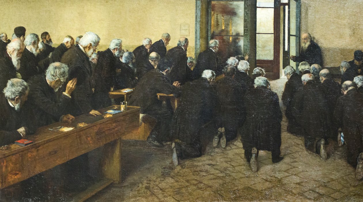 Le viatique, 1884 - Angelo Morbelli