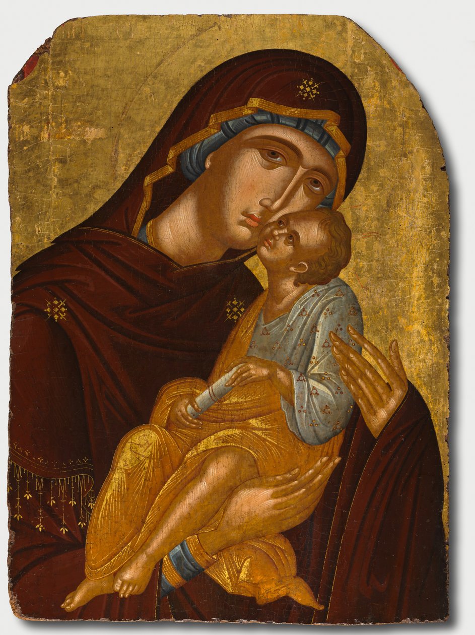 Icône de la Mère de Dieu et de l