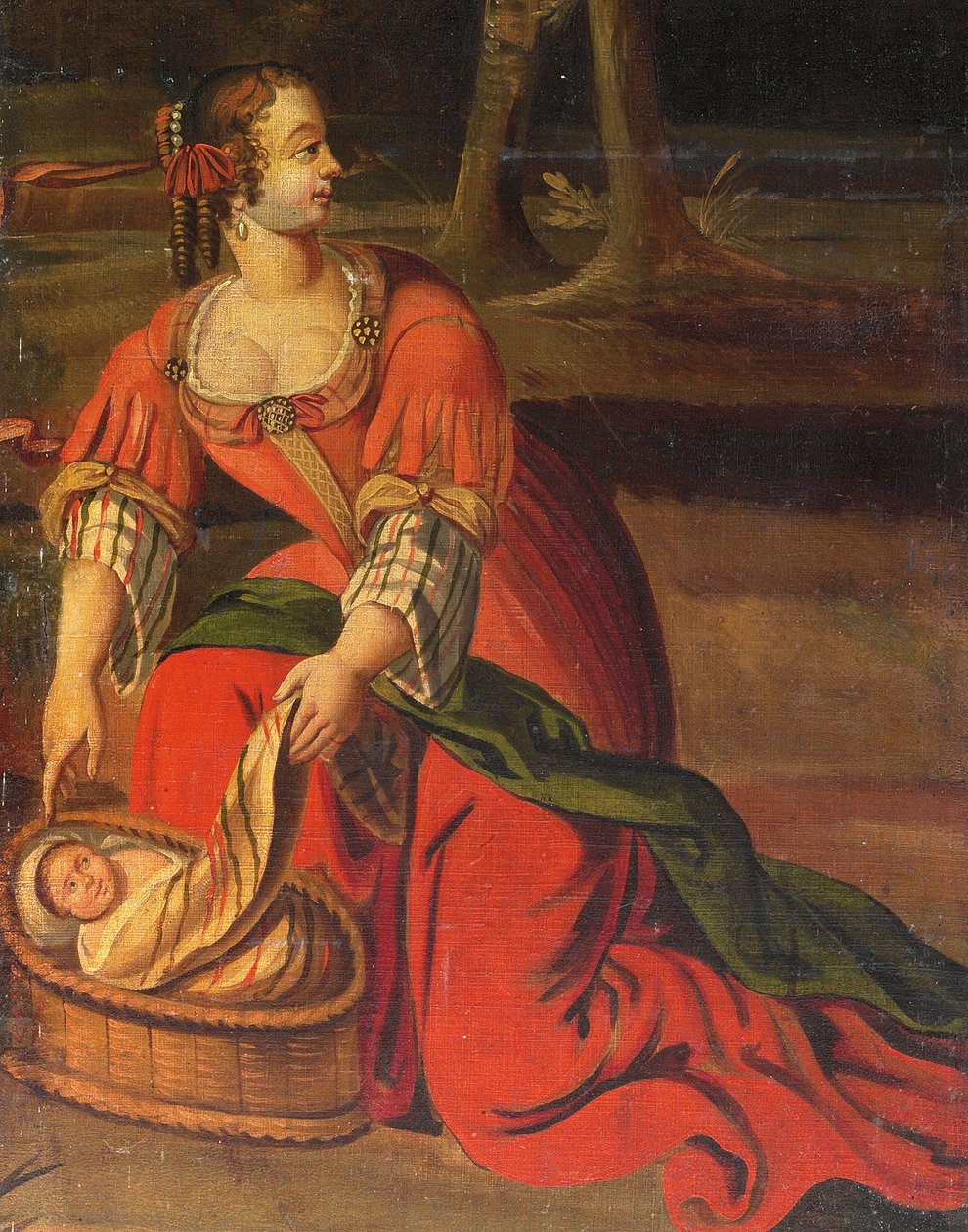 Paravent à quatre volets double face, vers 1700 - Anglo Flemish School