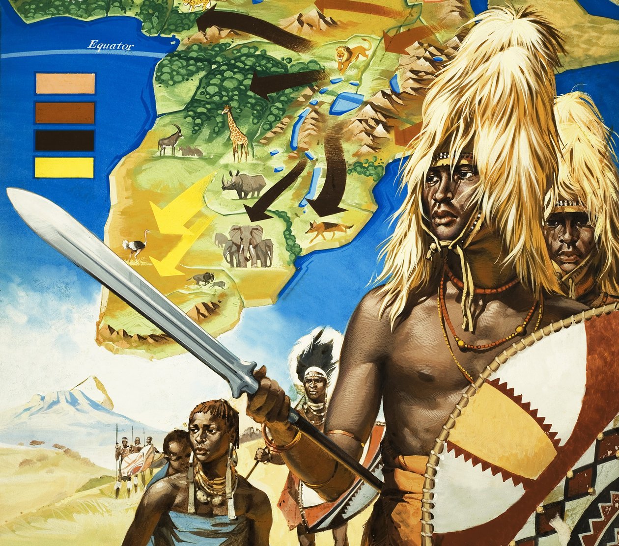 La tribu Masai d