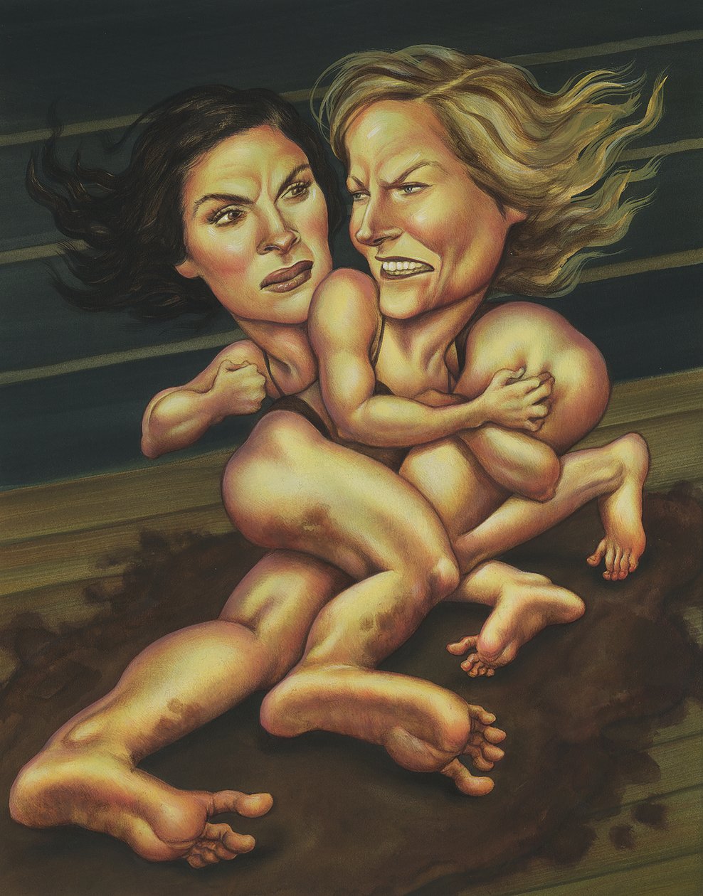 La bataille de Julia et Jodie, 2012 - Anita Kunz
