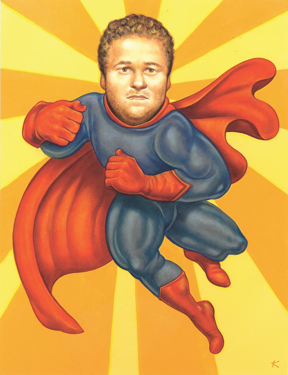 Seth Rogan, 2005 - Anita Kunz