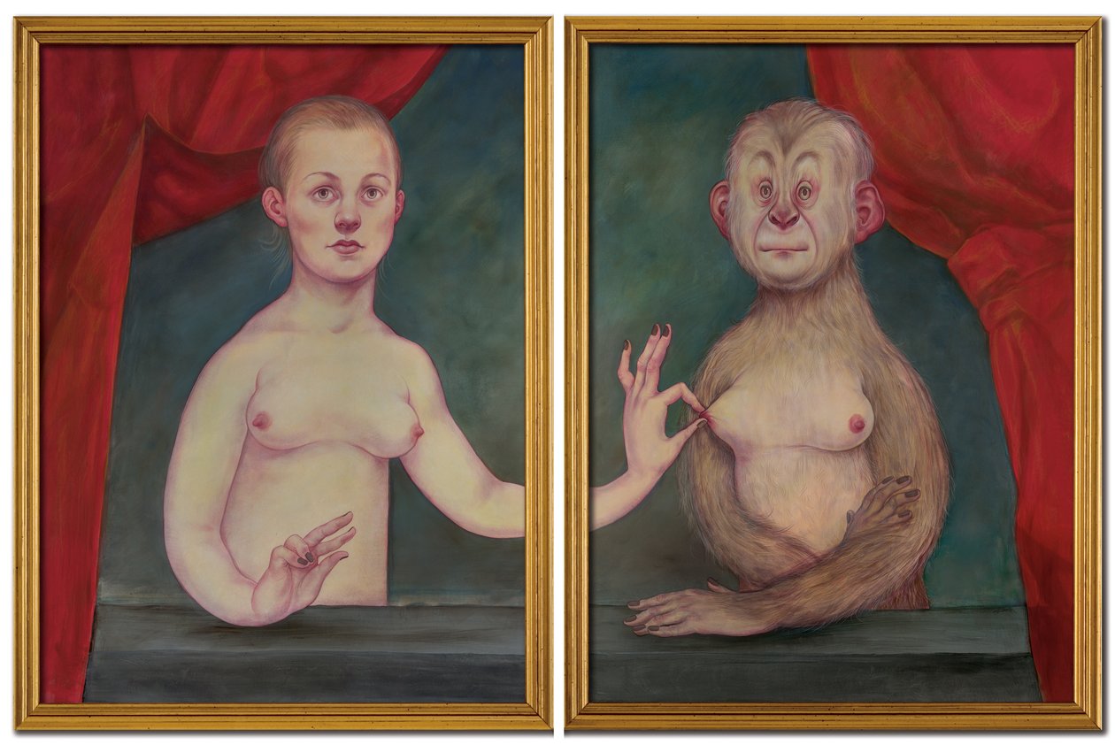 Simia et une de ses sœurs, 2018 - Anita Kunz