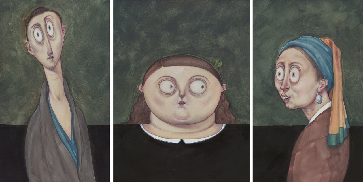 Femmes se détendant, 2017 - Anita Kunz