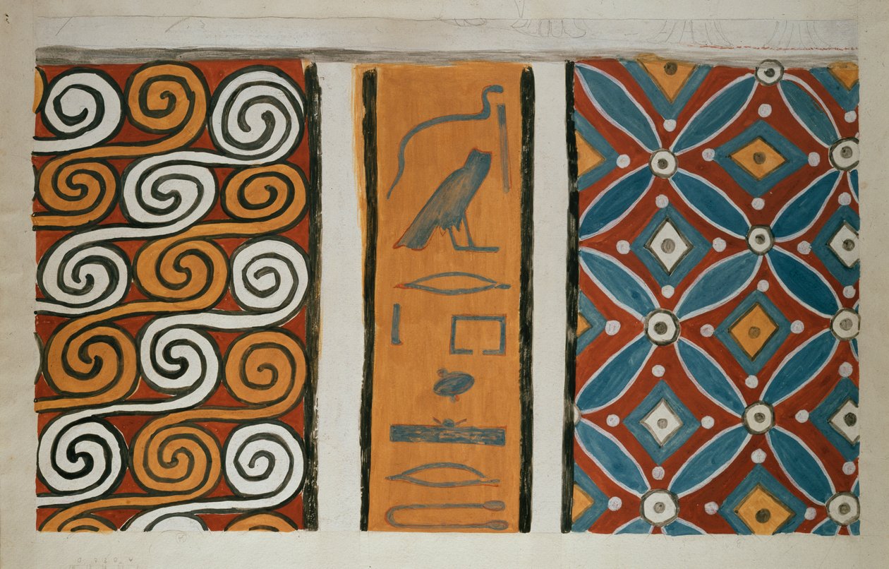 Copie de peinture murale de la tombe privée 82 d