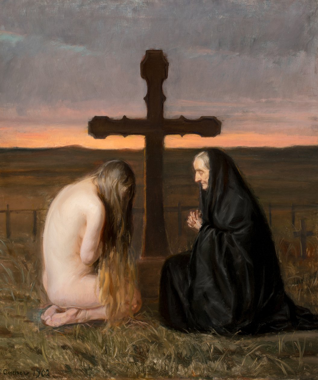 Danois : Sorg Grief - Anna Ancher