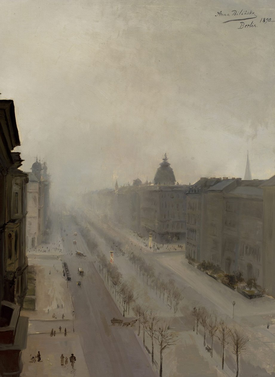 Unter den Linden Street à Berlin - Anna Bilińska Bohdanowicz