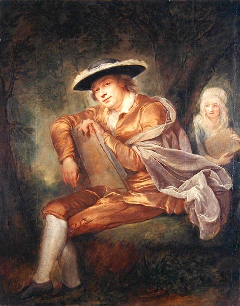 E.F. Thersbusch, le mari de la peintre - Anna Dorothea Therbusch