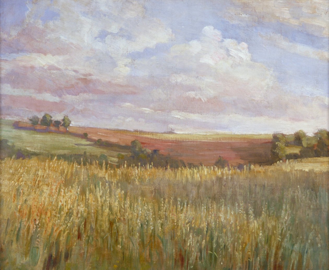 Le champ de blé, vers 1864-1930 - Anna Lea Merritt