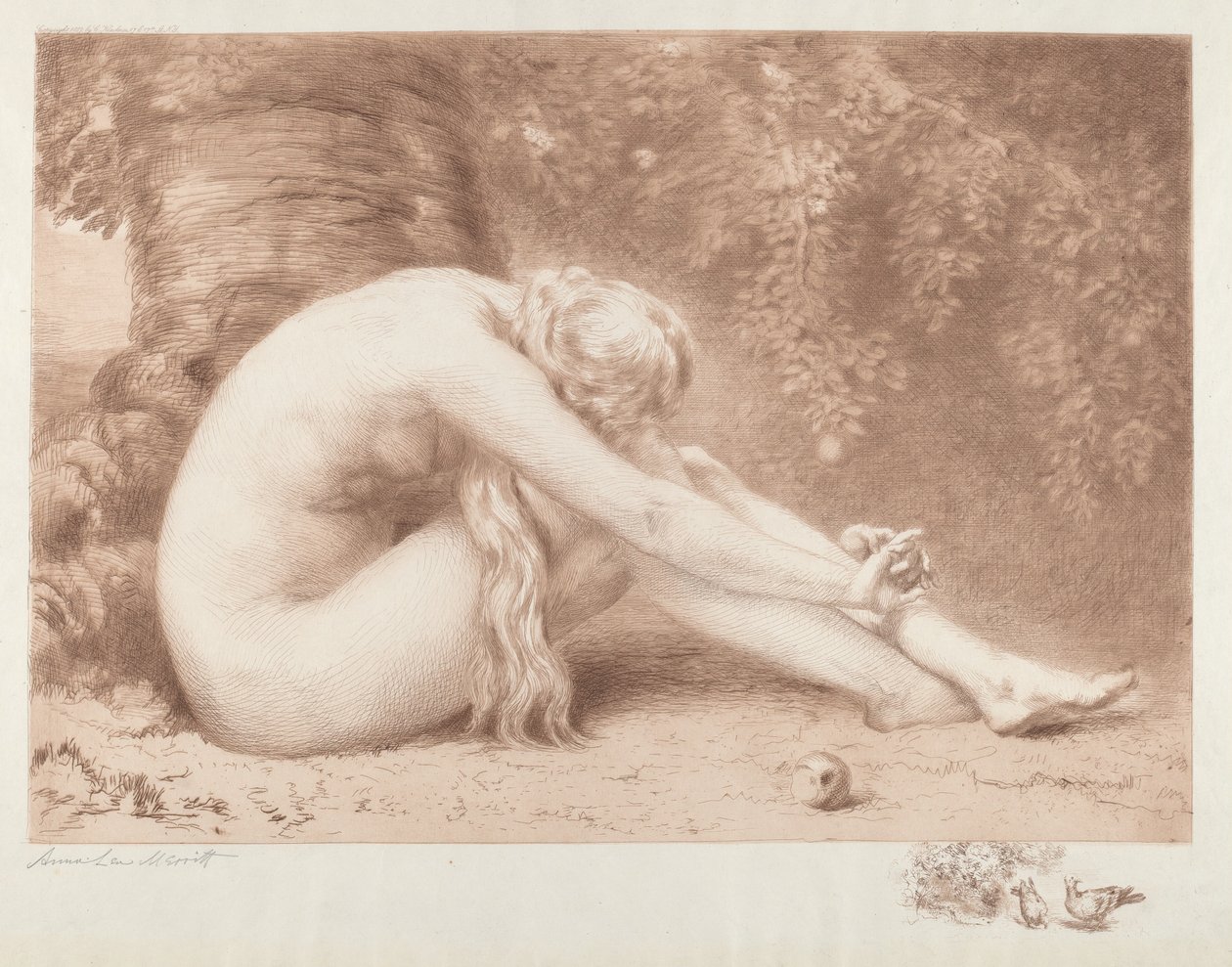 Ève repentante - Anna Massey Lea Merritt