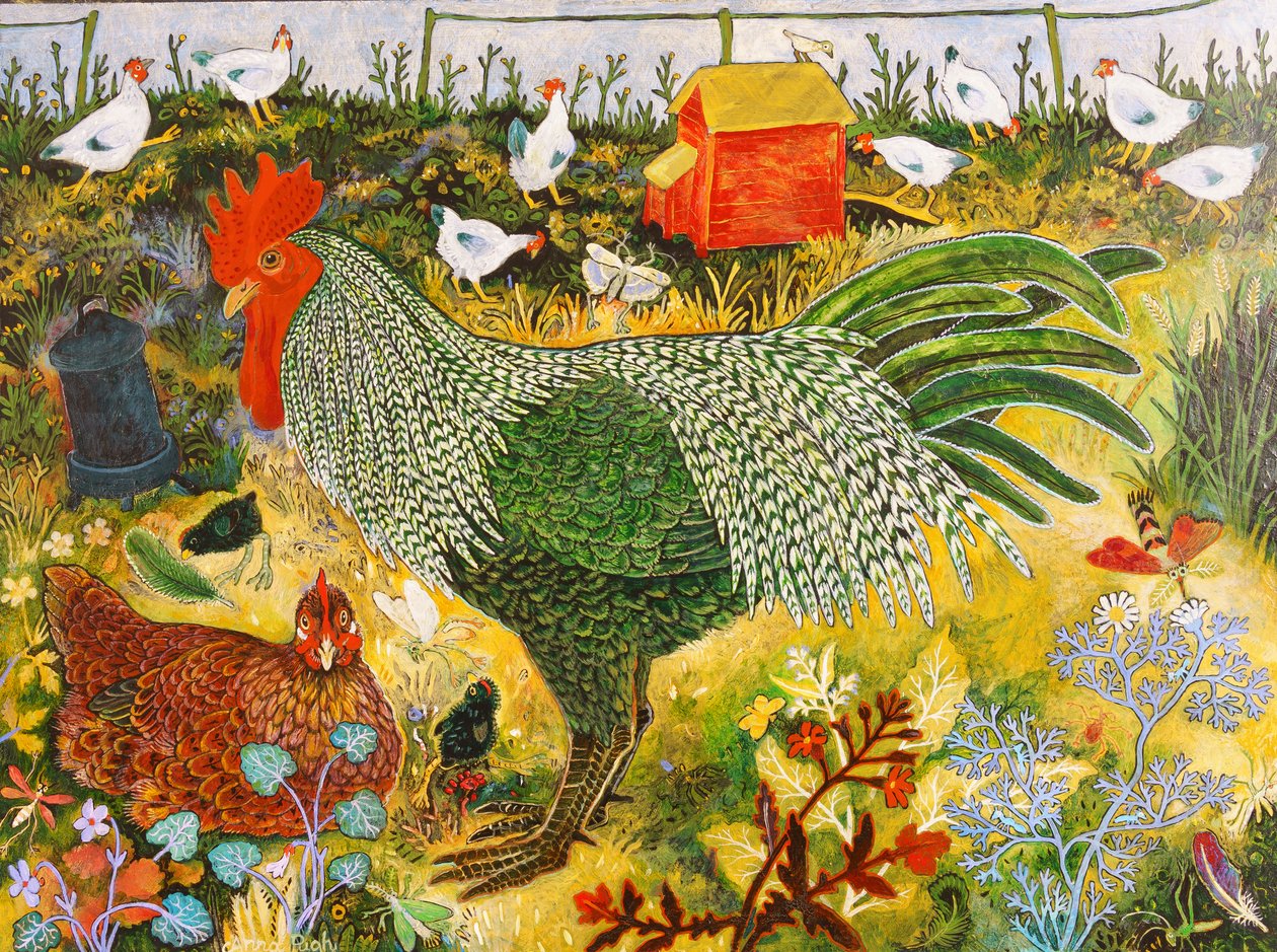 A Doodle Do, 2017 (acrylique) - Anna Pugh