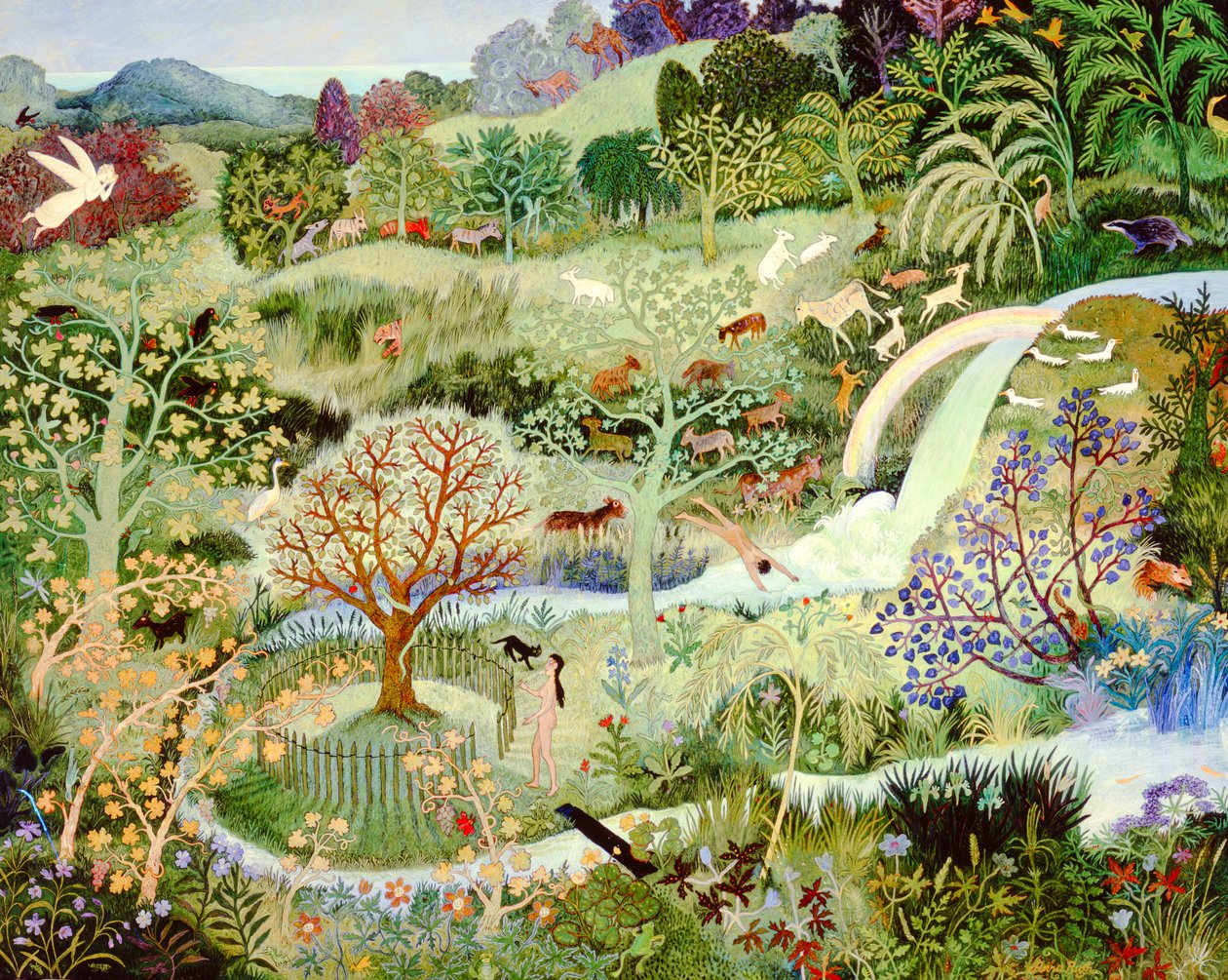 Une pomme par jour, 2005 (acrylique) - Anna Pugh