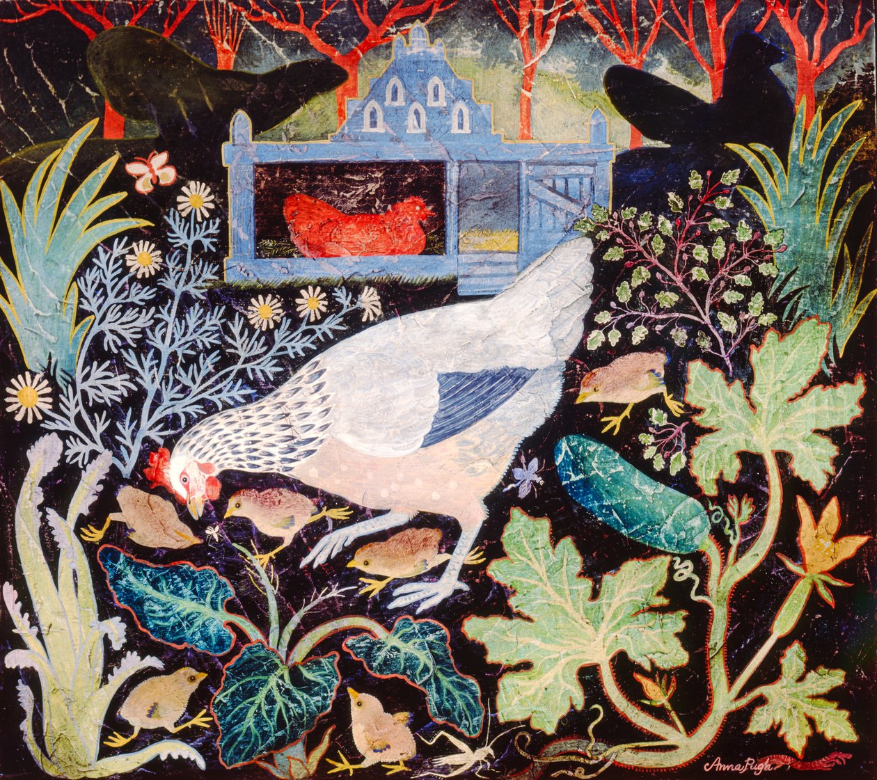 Huche bleue - Anna Pugh