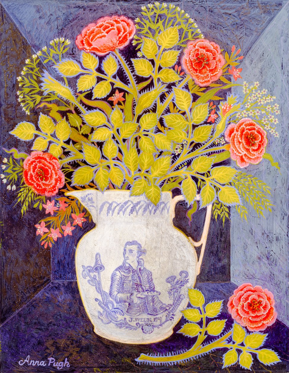 Blue man Jug - Anna Pugh