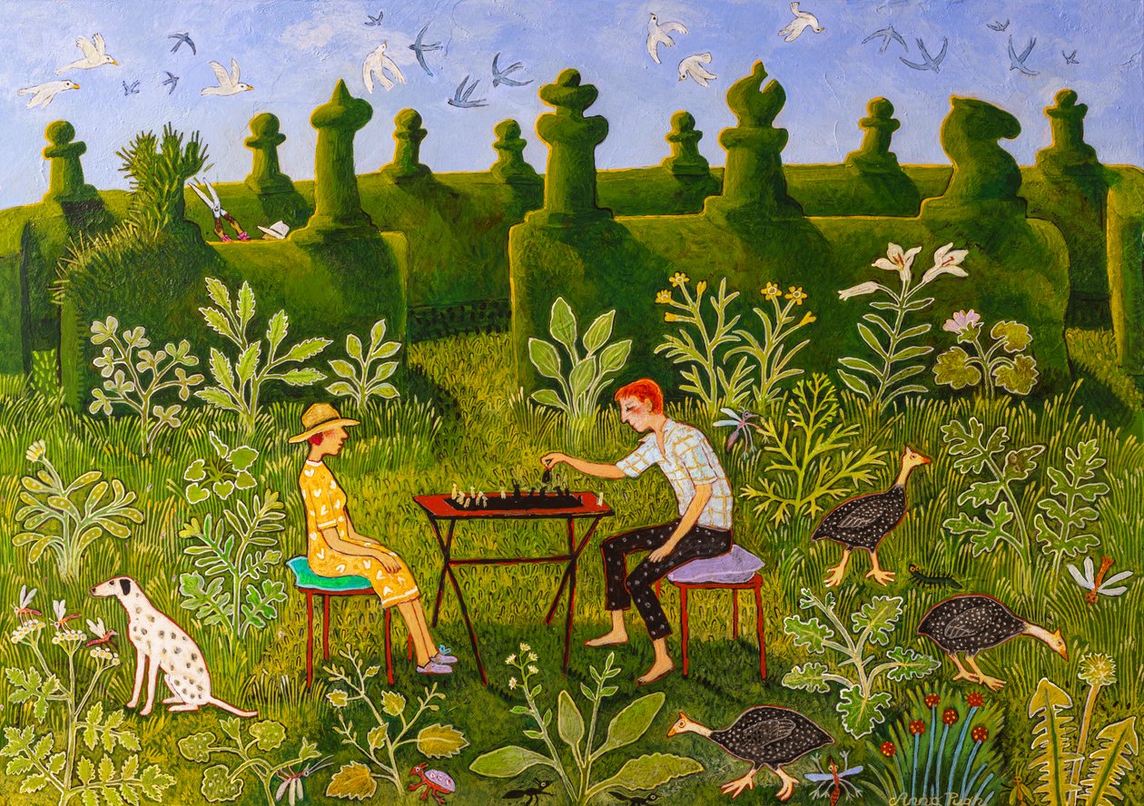 Décisions Décisions, 2020 (acrylique) - Anna Pugh