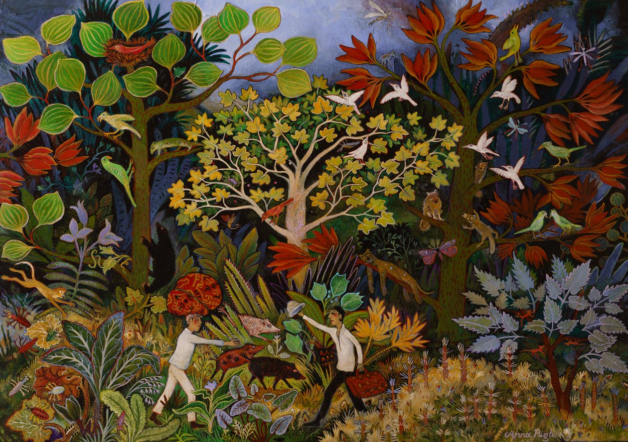 Dr Livingstone I presume, 2020 (acrylique) - Anna Pugh