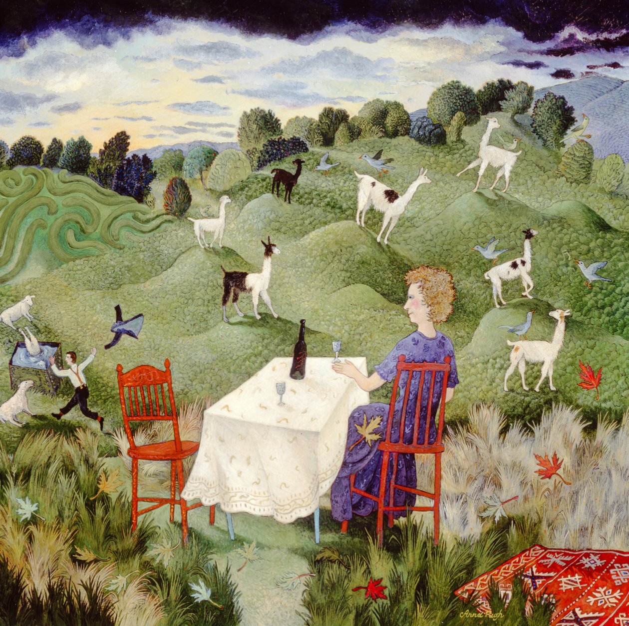 Intervalle, 2002 (acrylique) - Anna Pugh