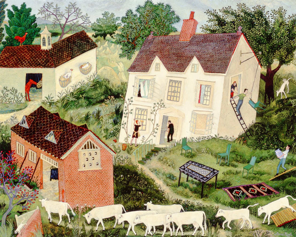 Moving In, 2000 (acrylique) - Anna Pugh
