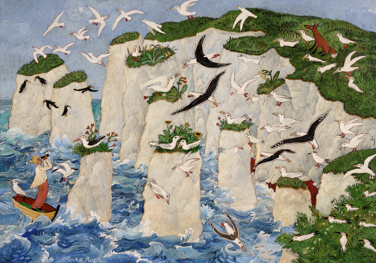 Old Harry, 2017 (acrylique) - Anna Pugh