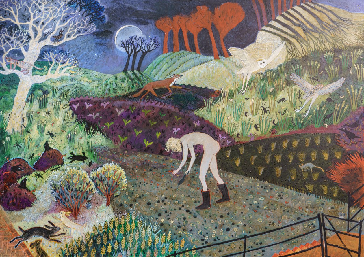 Parfait pour la plantation, 2019 (acrylique) - Anna Pugh