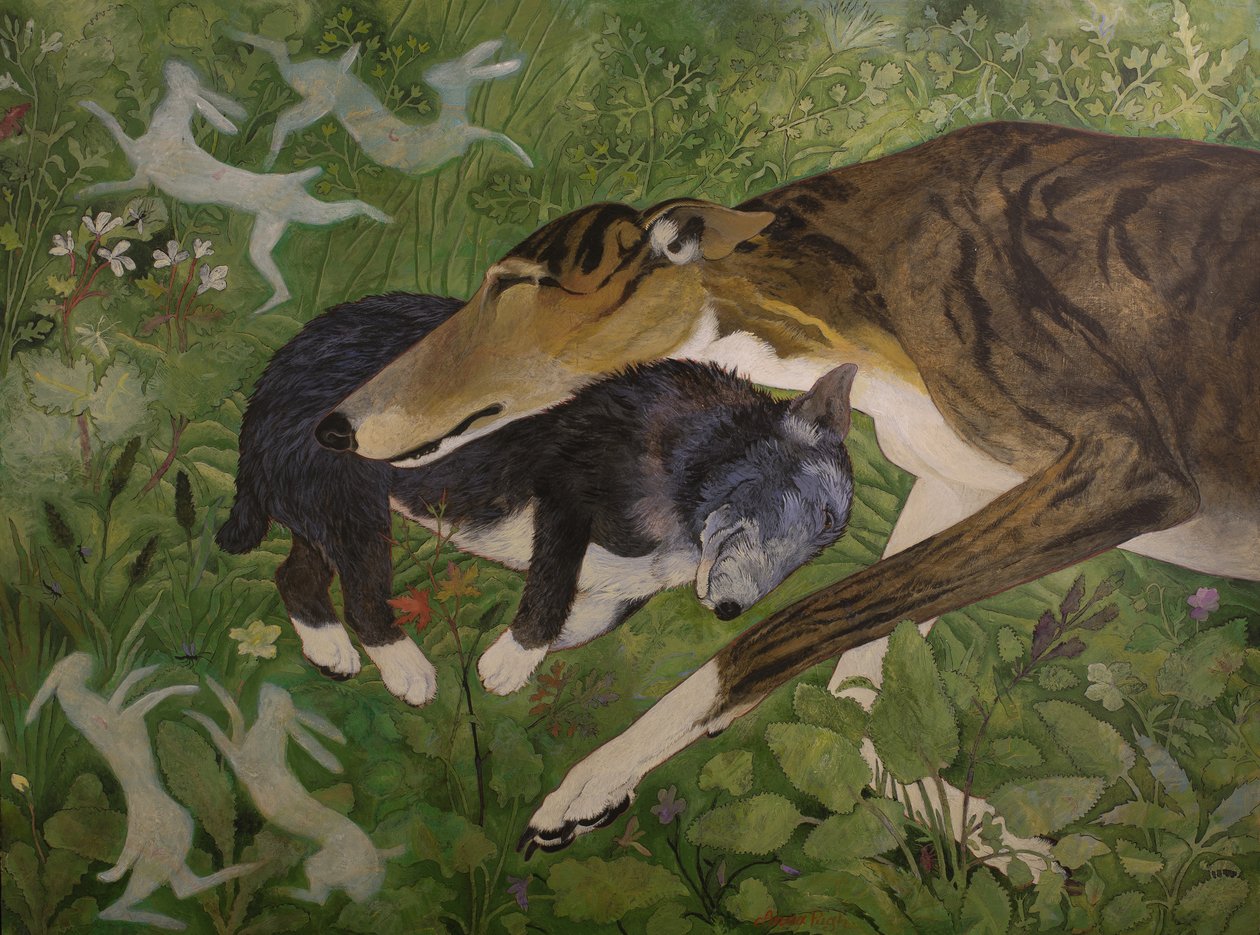 Rêves partagés, 2015 (acrylique) - Anna Pugh