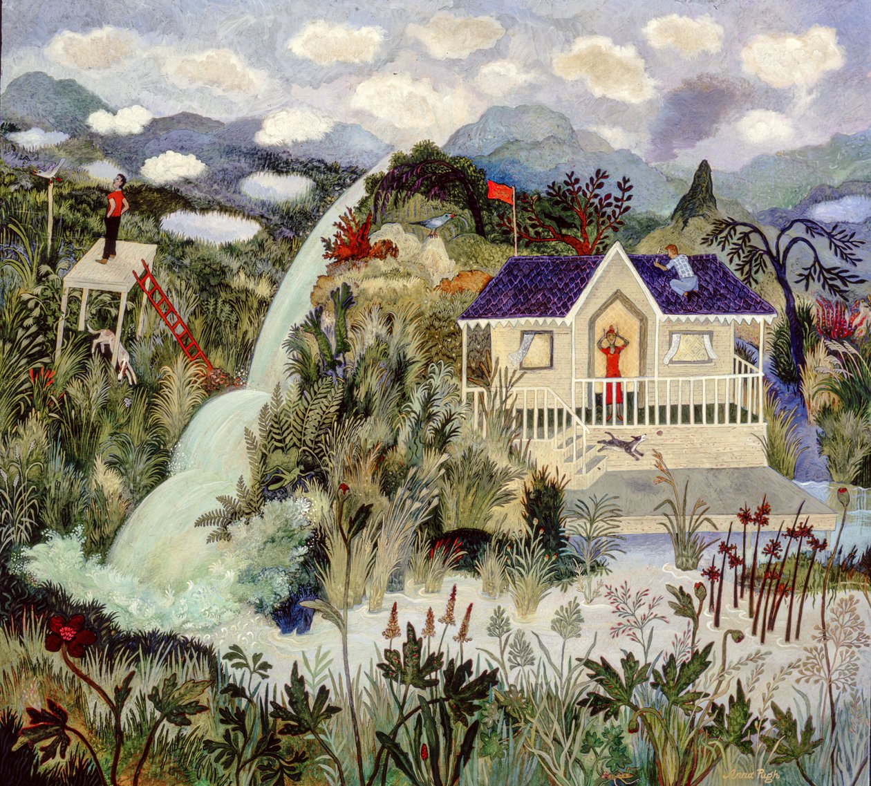 Show Off, 2003 (acrylique) - Anna Pugh