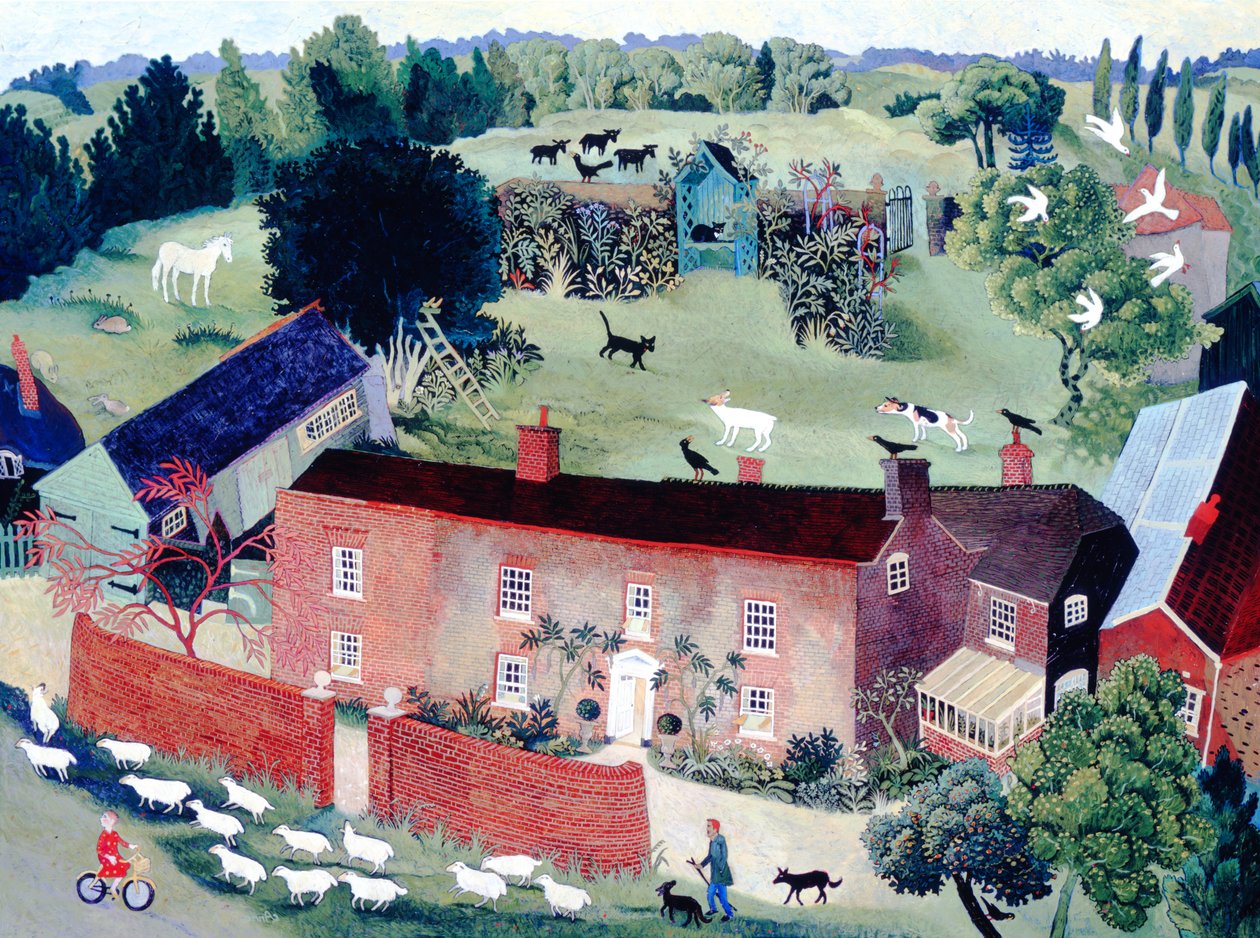 The Malthouse commission, 2000 (acrylique) - Anna Pugh