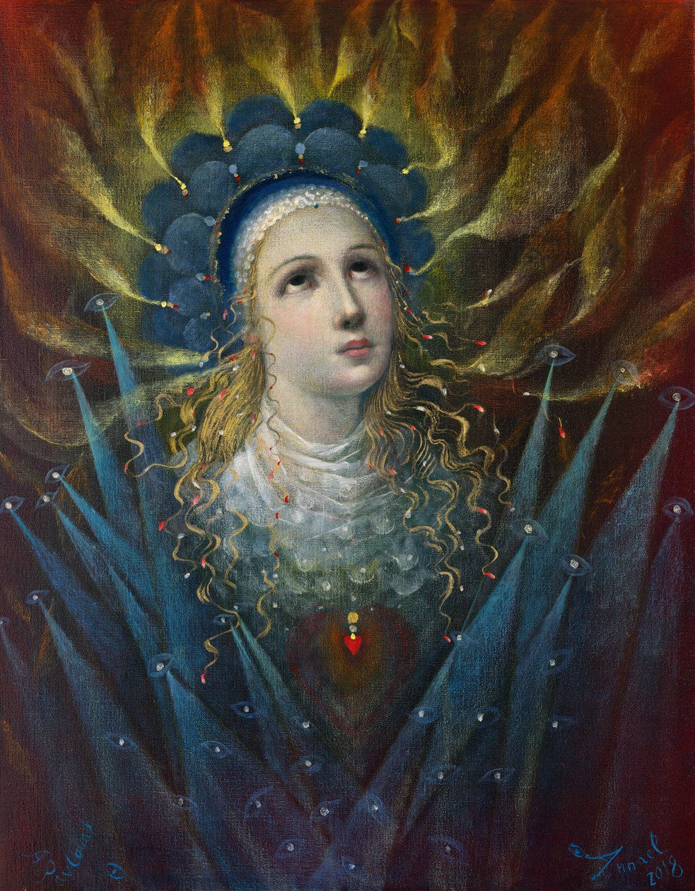 Allégorie de la prière - Jeanne d