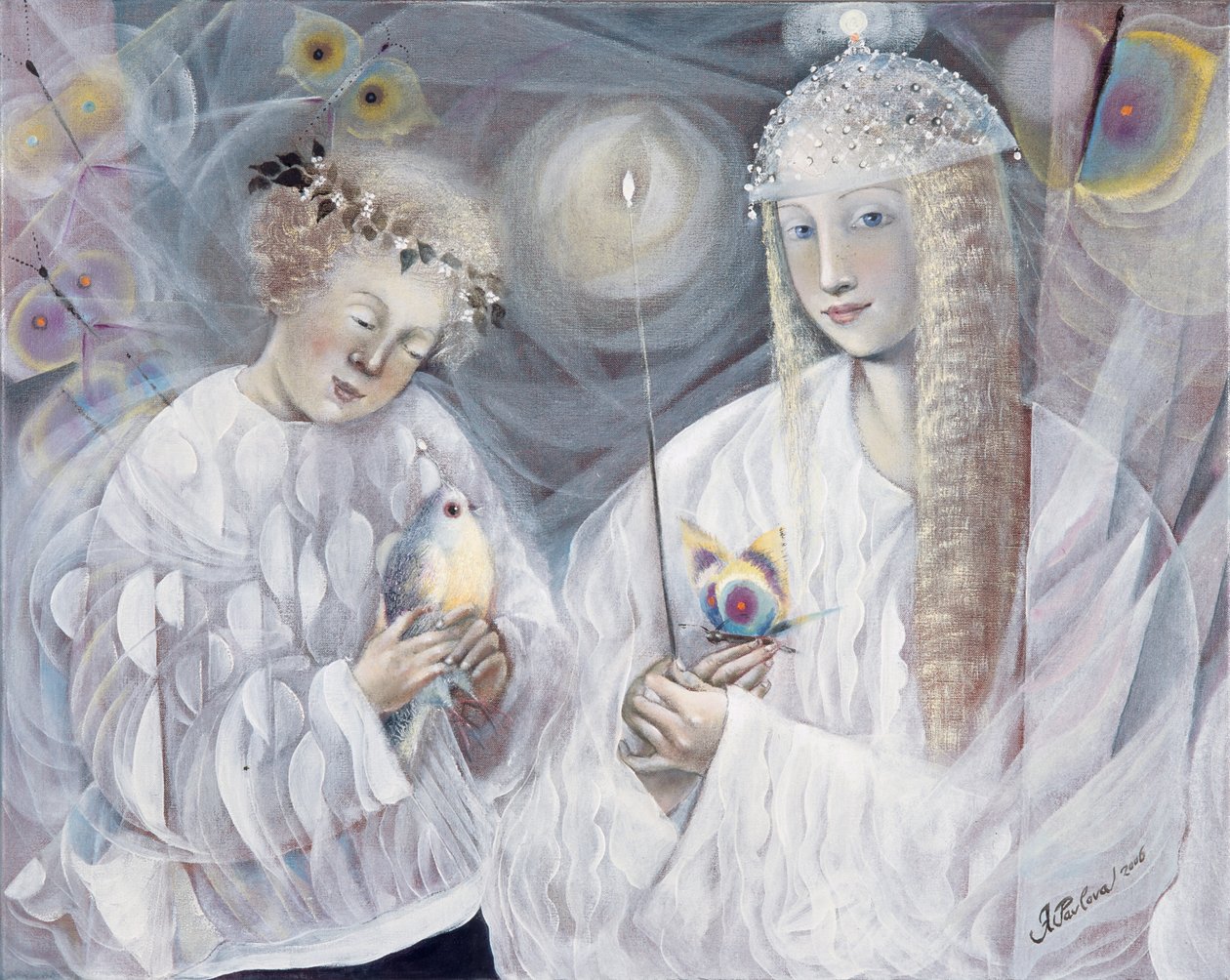 Gemini, 2006 (huile sur toile de lin) - Annael Anelia Pavlova