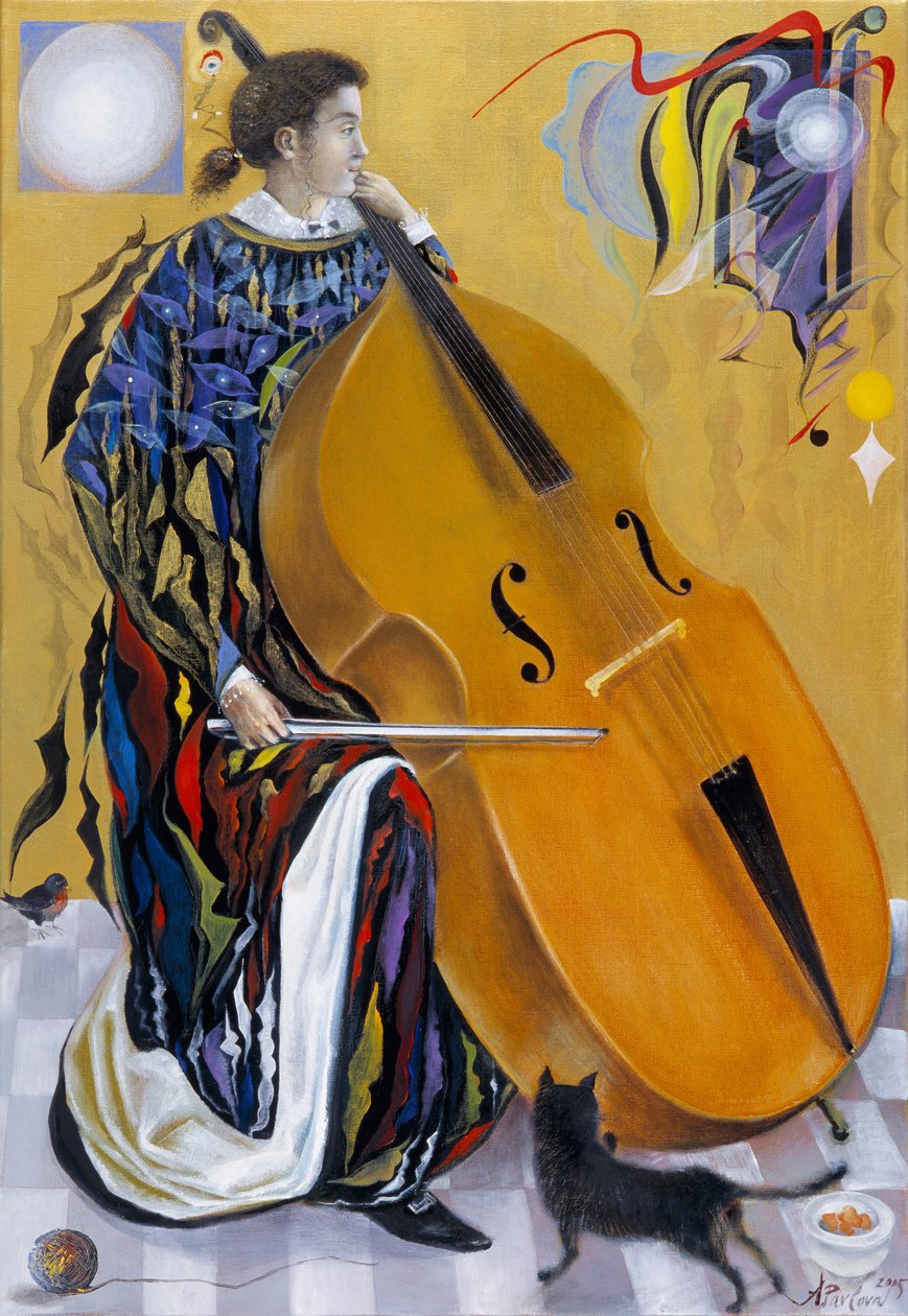 Méditations hébraïques, 2005 (huile sur lin belge) - Annael Anelia Pavlova