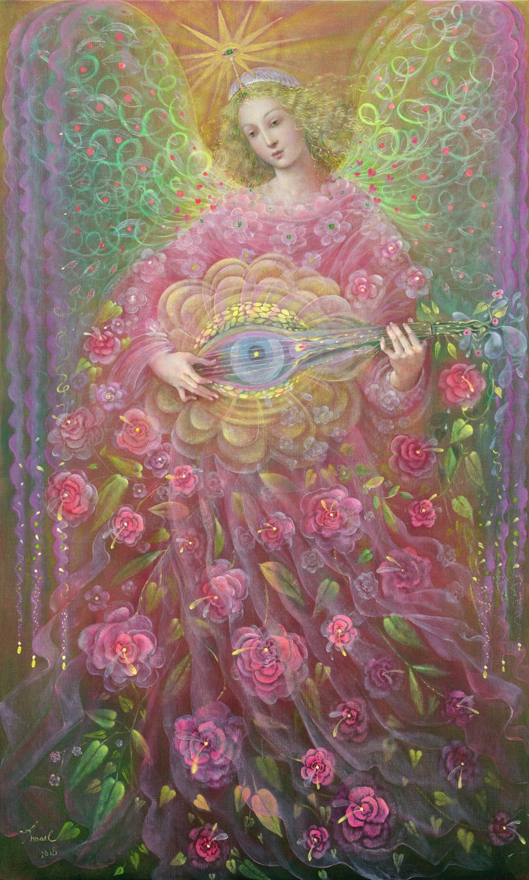 Raison et miséricorde (diptyque), panneau de droite, 2018 (huile sur lin belge) - Annael Anelia Pavlova