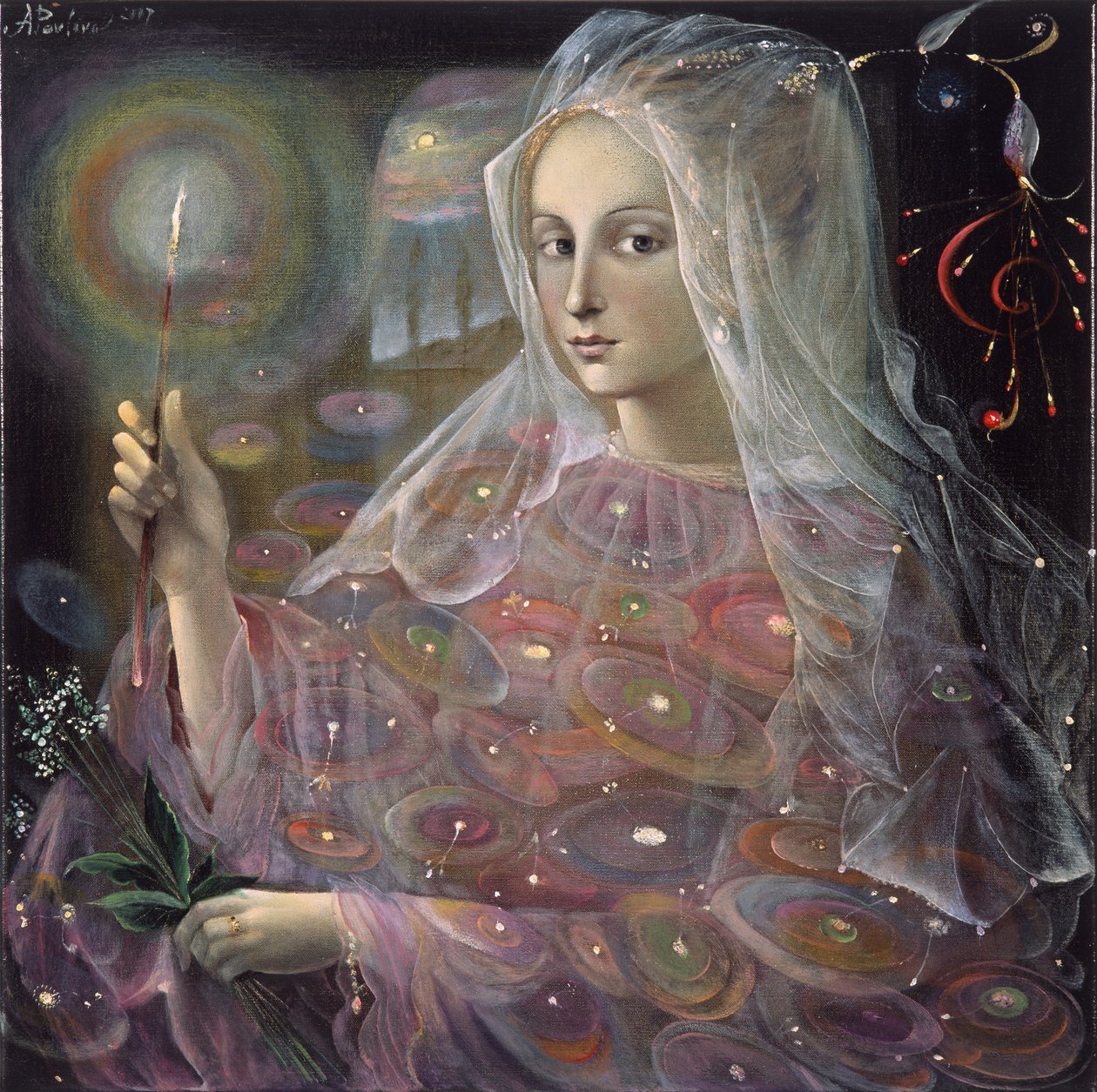 Sagittaire, 2007 (huile sur toile de lin) - Annael Anelia Pavlova