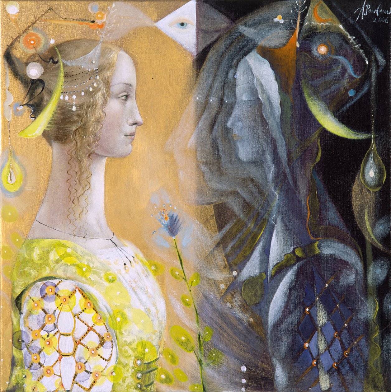Scorpion, 2006 (huile sur toile de lin) - Annael Anelia Pavlova