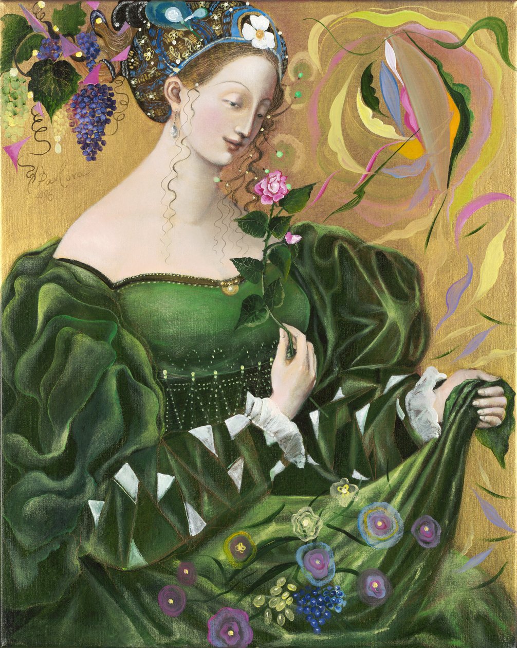 Vierge, 2006 (huile sur toile de lin) - Annael Anelia Pavlova