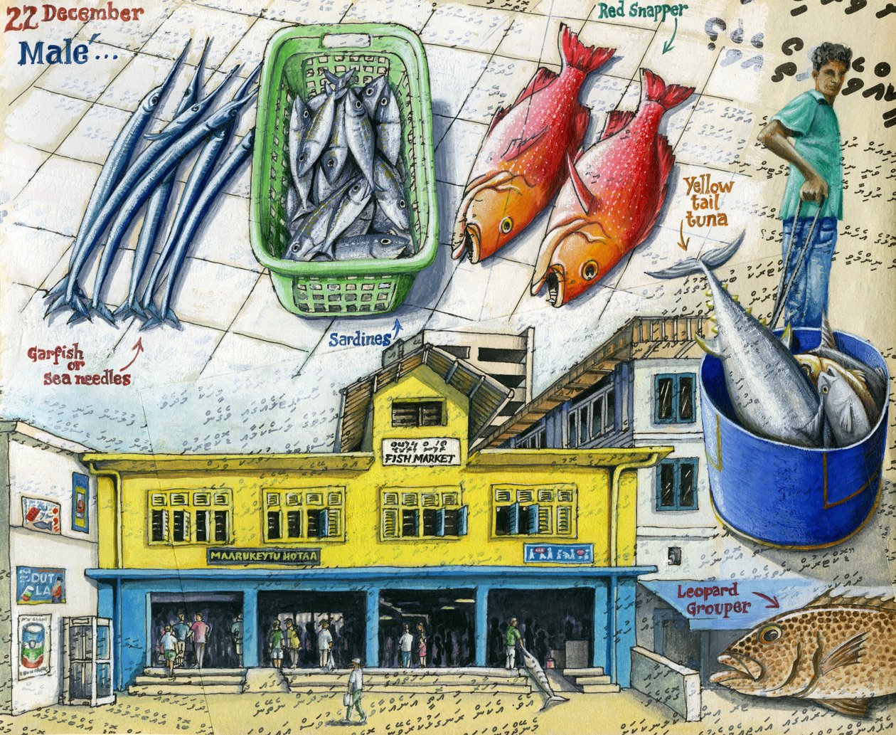 Marché aux poissons, 2018 - Annalisa Morrocco