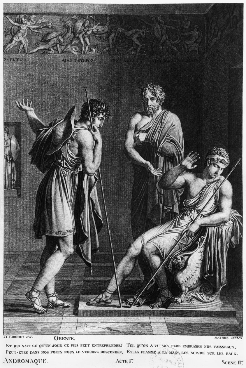 Oreste et Pyrrhus, illustration de l