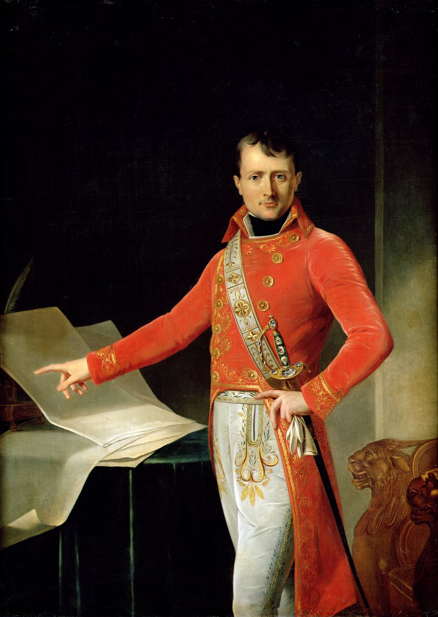 Portrait de Napoléon Ier (1769-1821) - Anne Louis Girodet de Roucy Trioson