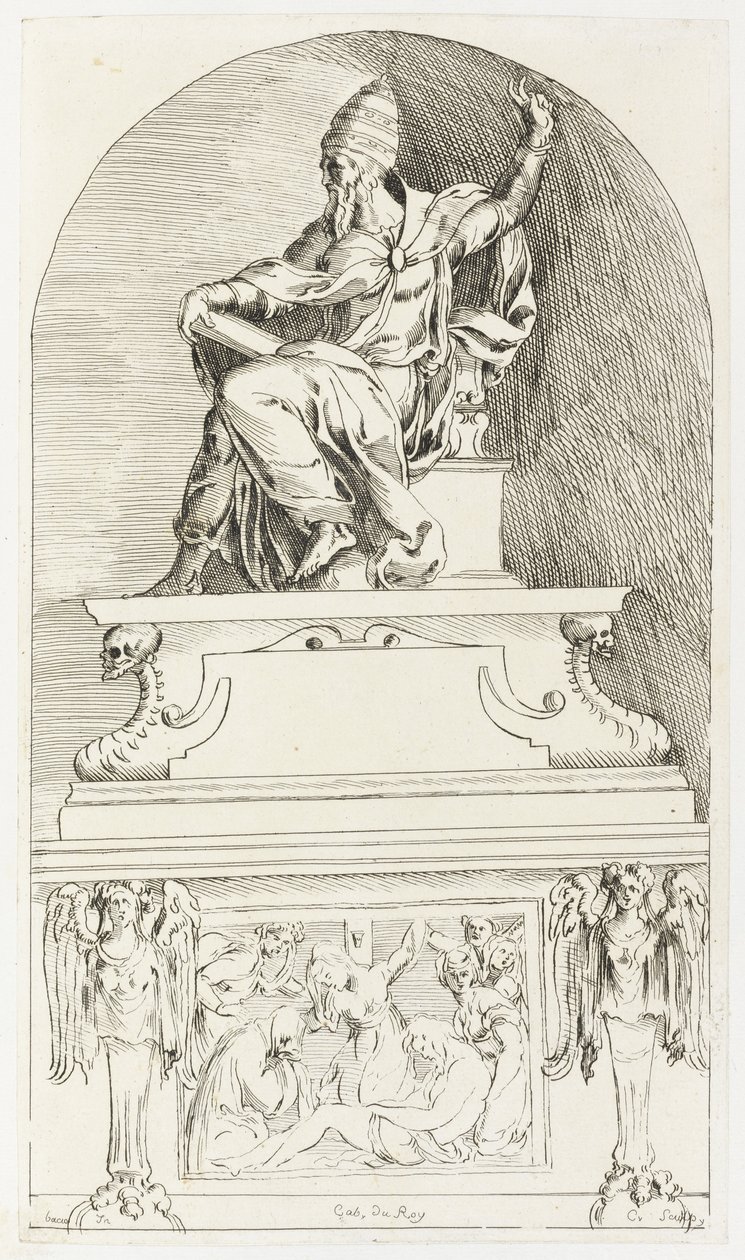 Étude pour le tombeau du pape Clément VII, d