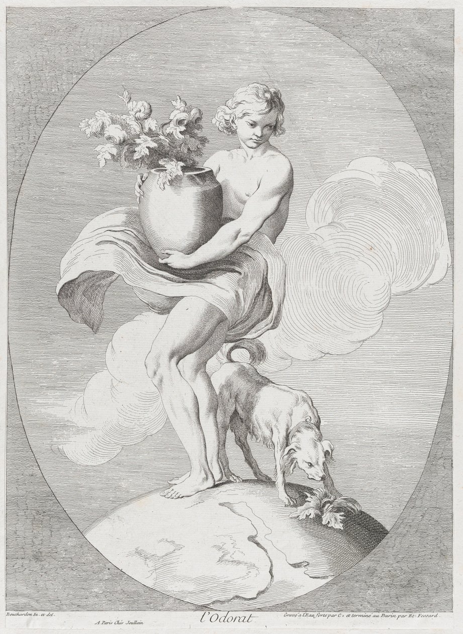 Odeur, 1730-65 - Anne Claude Philippe de Caylus, Etienne Fessard