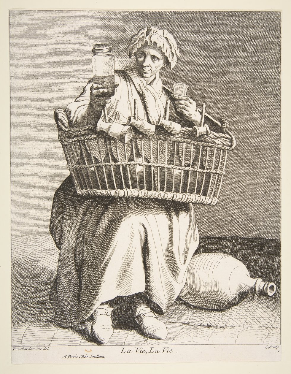 Vendeur de brandy - Anne Claude Philippe de Caylus